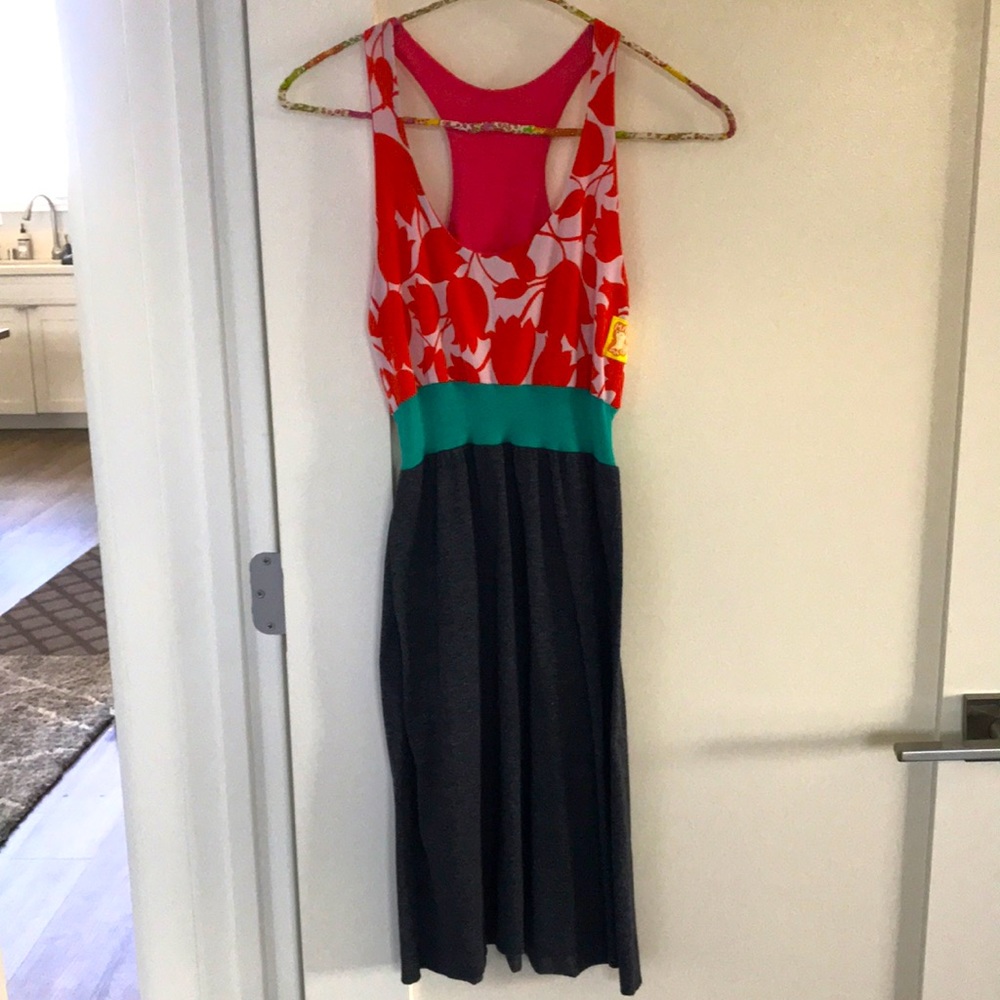 Machine Machine handmade racerback dress, size small